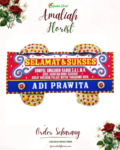 Karangan Bunga Ucapan Selamat bandar lampung